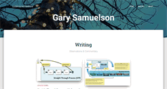 Desktop Screenshot of garysamuelson.com